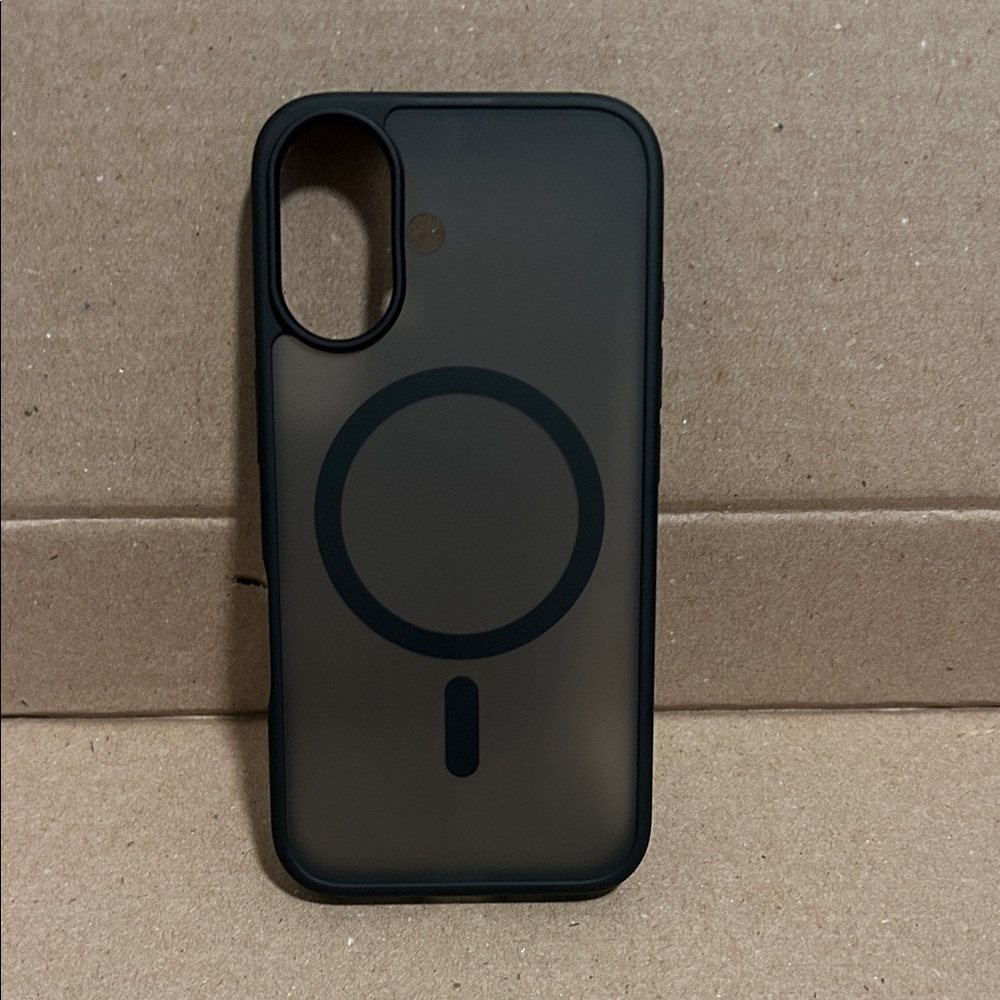 iPhone 16 Black MagSafe-Compatible Phone Case